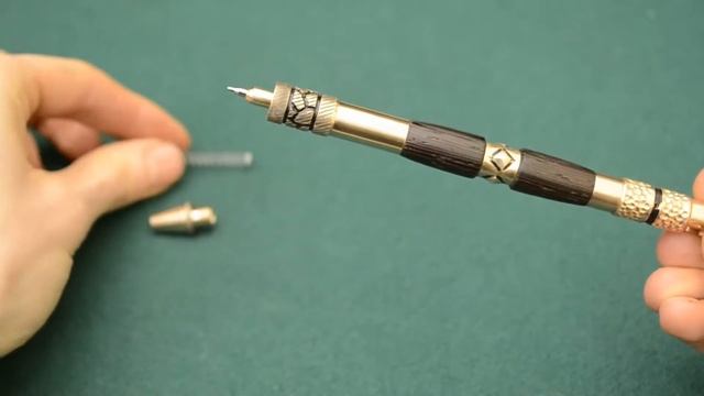 Самодельная шариковая ручка с затвором смотреть онлайн