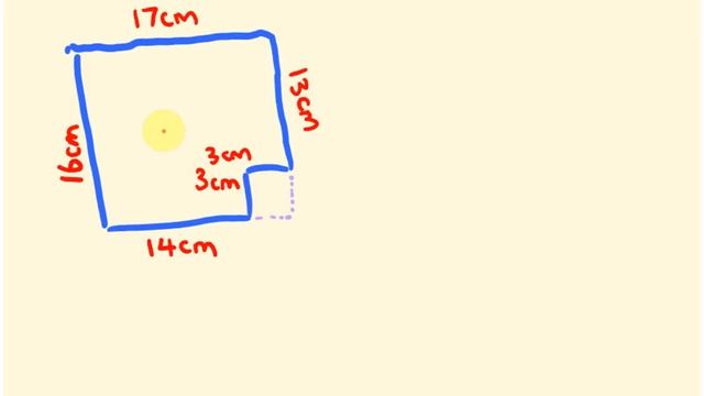 Area of composite or compound shapes - fast math lesson смотреть онлайн