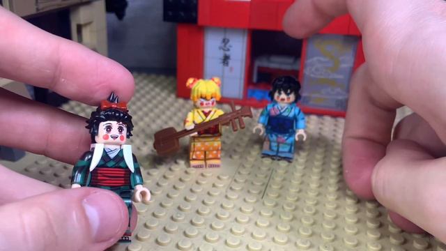 Обзор "Лего" фигурок по аниме «Клинок рассекающий демонов» + фигурка Нигана из Ходячих мертвецов смотреть онлайн