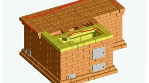 Печь "Шведка" с лежанкой - своими руками