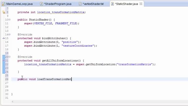 OpenGL 3D Game Tutorial 7: Matrices & Uniform Variables смотреть онлайн