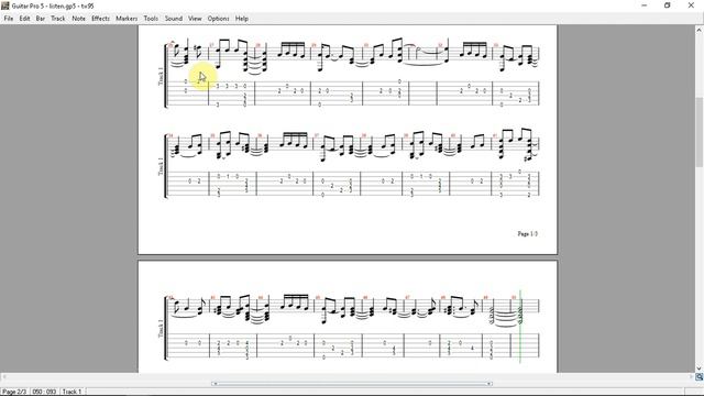 Listen To Your Heart- fingerstyle guitar arrangment ... sheet music+ tab in e- minor смотреть онлайн