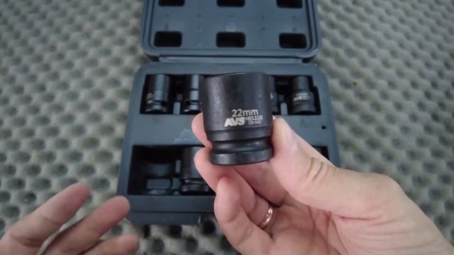 Набор головок торцевых ударных 1/2"DR (10 - 22 мм) (10 предметов) AVS NG12-10I смотреть онлайн