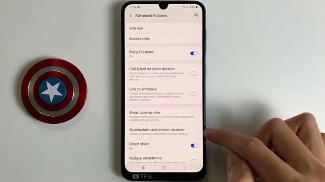 How to enable/disable Screenshot toolbar on Samsung A50 Android 10 смотреть онлайн