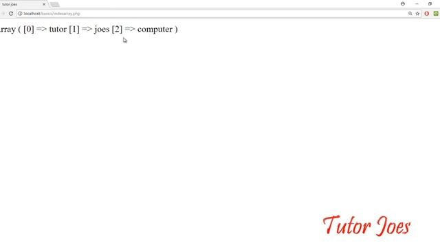 Indexed Array In PHP Tamil смотреть онлайн