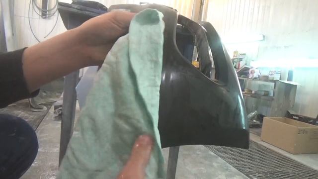 Как и чем, вышкурить бампер к покраске своими руками. смотреть онлайн