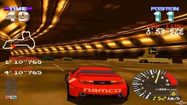 (PSX) Ridge Racer Revolution (SLPS-00150) GamePlay смотреть онлайн