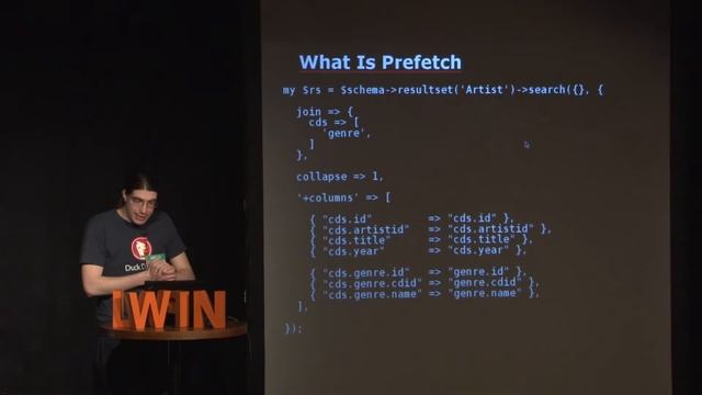 GPW2014 S2E14.5: Lightning Talks - Dbic prefetch demystified - Peter Rabbitson смотреть онлайн
