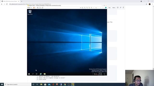 SQL Server 2019 Cluster - 8 : Installing fail-over cluster feature смотреть онлайн