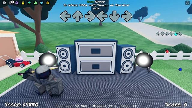 Roblox Funky Friday 6 Key Songs смотреть онлайн