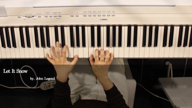 Let It Snow - John Legend Piano Cover [Musicdrawing] смотреть онлайн