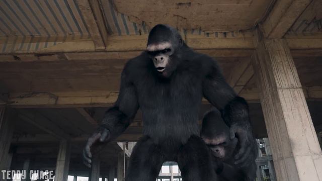 Best REALISTIC T-Rex Attack | King Kong Vs T-Rex | Jurassic Park Fan-Made Film | Teddy Chase смотреть онлайн