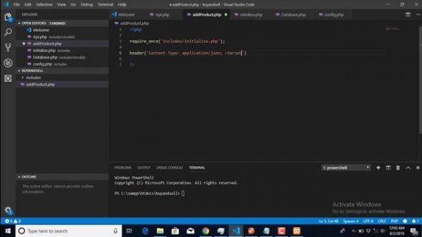 Rest API PHP Mysql no Framework