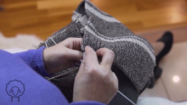Woolen.shop Вязание спицами шарфа в клетку смотреть онлайн