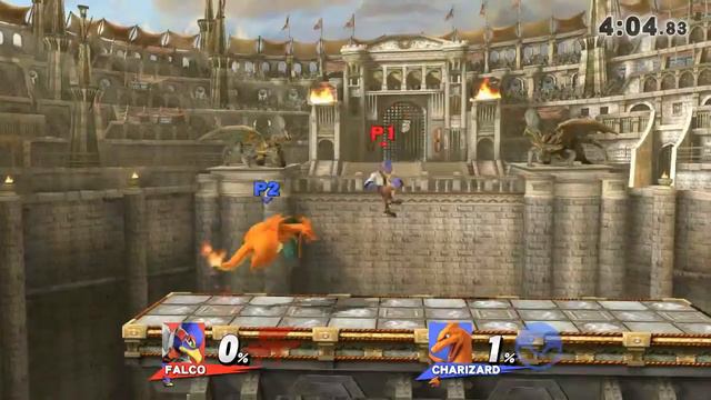 Super Smash Bros Wii U Online Battle Falco vs. Charizard смотреть онлайн
