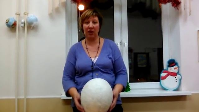 Снеговик из папьемаше смотреть онлайн