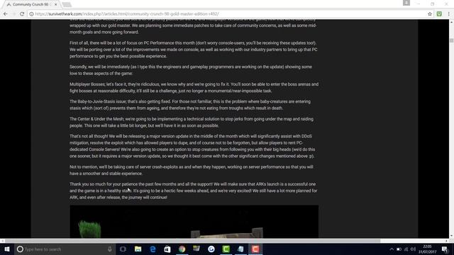 THE GIGANTIC ARK UPDATE - MAJOR VERSION - RAGNAROK UPGRADE - THE CENTER UPDATE AND MORE! смотреть онлайн
