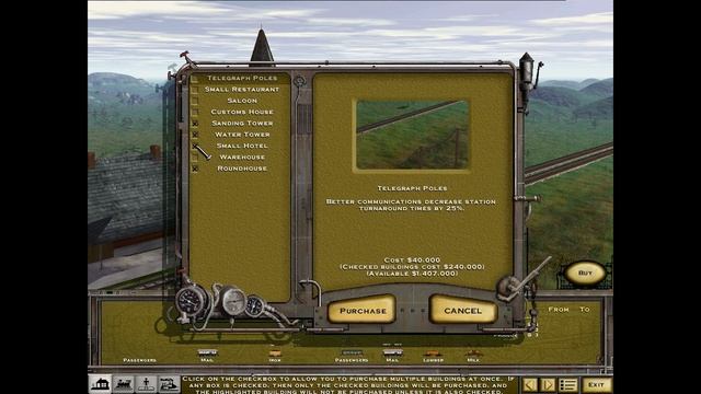 Railroad Tycoon II [HD] [ENGLISH] Walkthrough Mission #7 Birth of the Iron Horse #1/1 смотреть онлайн