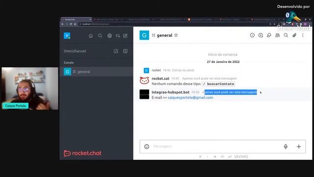 Integrando o Rocket.Chat com um CRM. смотреть онлайн