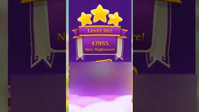 Bubble Witch 3 Saga Level 382 (with Star Cat Eri, then without) смотреть онлайн