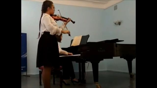 И.С. Бах. Концерт 1 часть исп. Бабушкина Александра смотреть онлайн