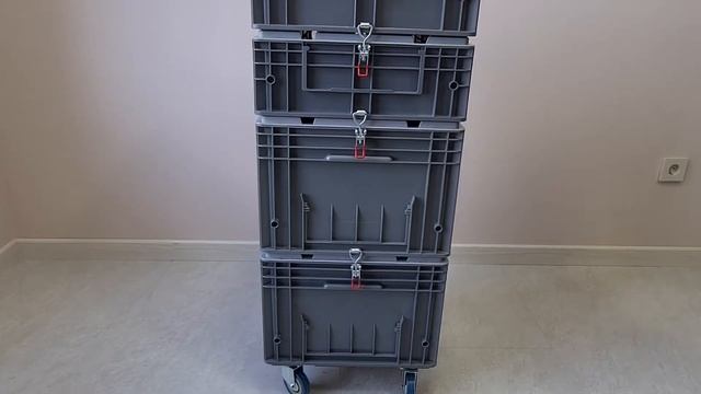 Систейнер (ящик R-KLT) для инструмента с колесами