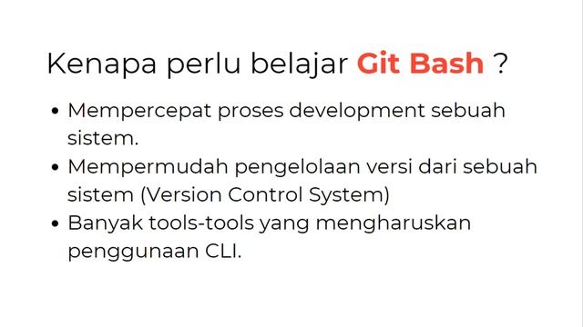 BELAJAR GIT BASH UNTUK PEMULA #1 | Pendahuluan & Pengenalan Git Bash смотреть онлайн