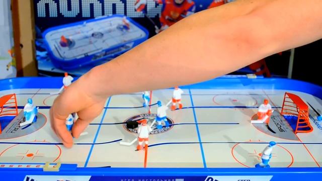 Невероятно интересная игра. настольный хоккей.Play table hockey смотреть онлайн