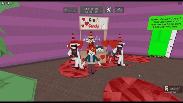 Roblox:"Changed Special 3D RP!" BADGE:Valentine Event! ? смотреть онлайн