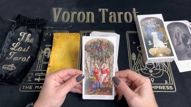 Новинка 2022 ? обзор авторской колоды таро. The LOST Tarot смотреть онлайн