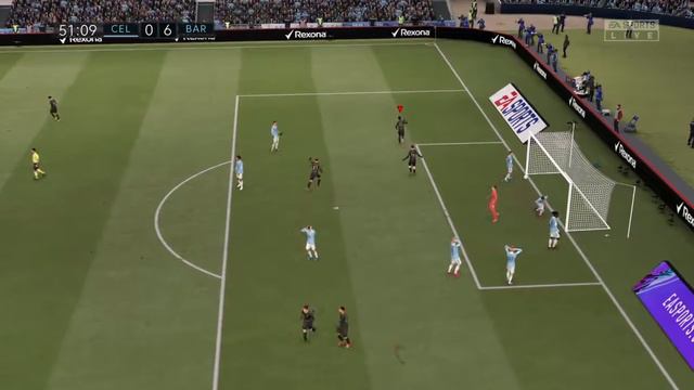 FIFA 21 | Gol de Dembelé a centro de Dest - Celta Barcelona Liga Santander смотреть онлайн