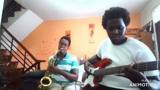 Thinking Out Loud by Ed Sheeran - Alto Sax and Bass Guitar Cover With Sam Kombo смотреть онлайн