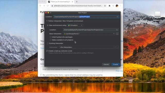 Tutorial- Installing Python, Pycharm and Pygame for Mac смотреть онлайн