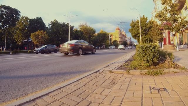 2K Ростов-на-Дону. САДОВАЯ. Соборный. Парк Им. М. Горького. Звуки улиц. ЛЕТО. ASMR смотреть онлайн