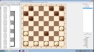 Решаем задачи по русским шашкам