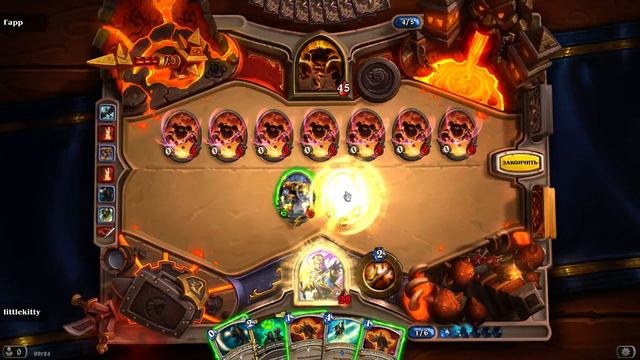 Hearthstone Черная гора: Гарр (героик) vs Прист смотреть онлайн