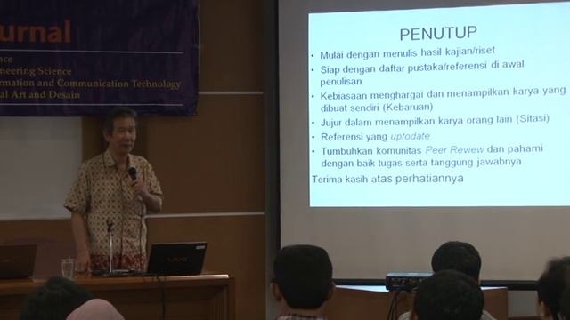Pelatihan Penulisan Artikel untuk Publikasi di Jurnal Ilmiah - Prof. Edi Soewono смотреть онлайн