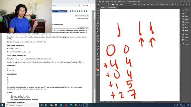Prefix Sums and Sorted Lists: USACO 2020 US Open Gold Walkthrough! смотреть онлайн