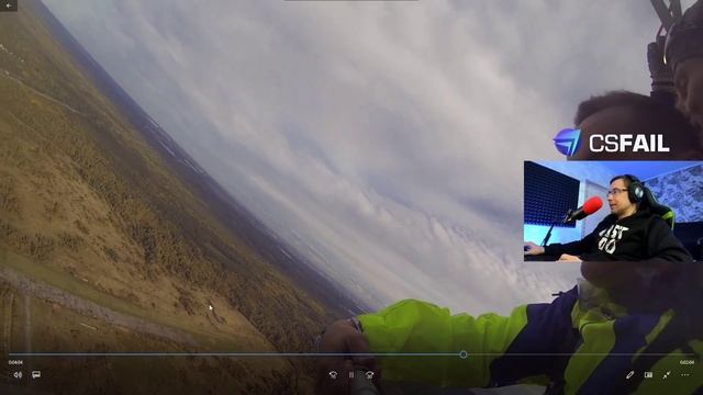 ДМИТРИЙ ЛИКС ПОЛЕТЕЛ НА ПАРАШЮТЕ l ЧУТЬ НЕ РАЗБИЛСЯ??? смотреть онлайн