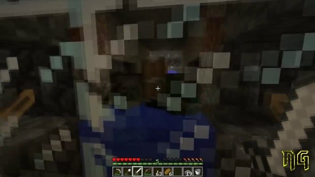 [Minecraft] E008 - Fire House & Zombie Fights смотреть онлайн