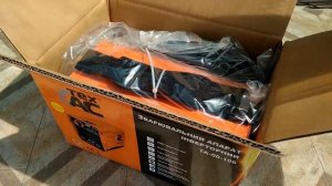 Распаковка сварочного аппарата Техас