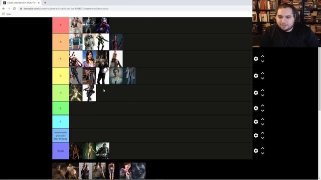 Resident Evil Waifu Tier List! RE8 Tall Lady is D tier!? смотреть онлайн