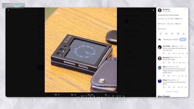 Samsung Galaxy Z Flip 5 - OFFICIALLY FIRST LIVE LOOK! смотреть онлайн
