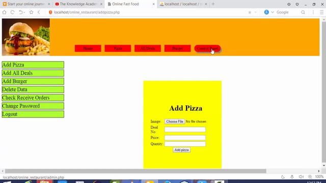 Simple Restaurant Management System | Insert | Update | Delete | Query | Php project in hindi/urdu смотреть онлайн
