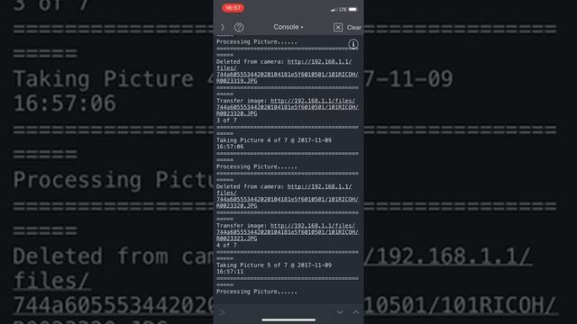 Controlling Theta S with iPhone and Pythonista смотреть онлайн
