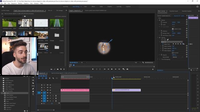 How To Remove Objects From Video In Premiere Pro смотреть онлайн