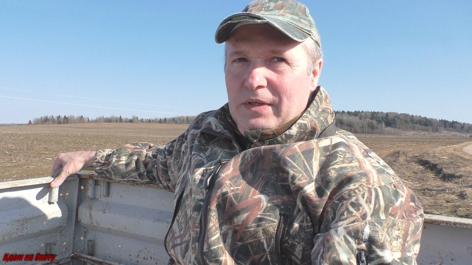 Поездка на родник. Делаем скрадок. Охота на селезня. смотреть онлайн