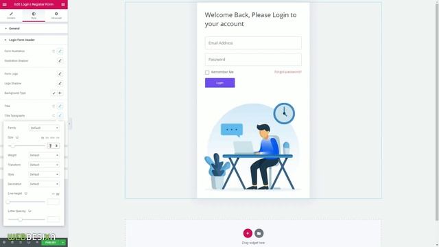 How to Create a Login / Registration Form in Elementor смотреть онлайн