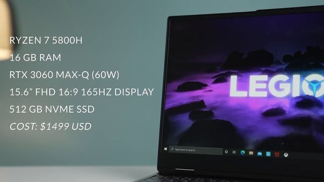 Lenovo's Thinnest Gaming Laptop! // Lenovo Legion Slim 7 Review смотреть онлайн