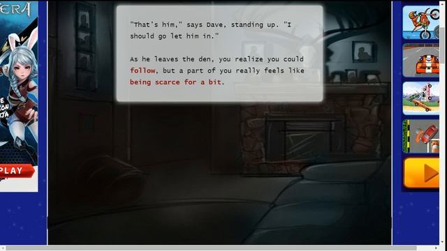the uncle who works for nintendo - creepy text based adventure смотреть онлайн